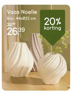 Leen Bakker Bekijk vaas Noelle [link] aanbieding