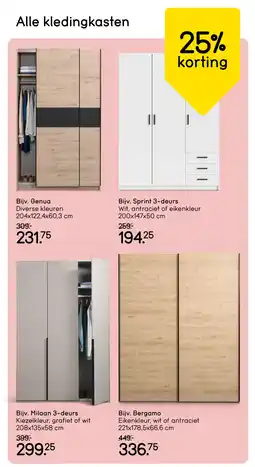 Leen Bakker Bekijk alle kledingkasten[link] aanbieding