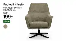 Leen Bakker Bekijk fauteuil Nilesto [link] aanbieding