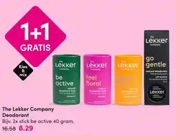 DA The Lekker Company Deodorant aanbieding