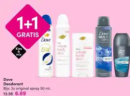 DA Dove Deodorant aanbieding
