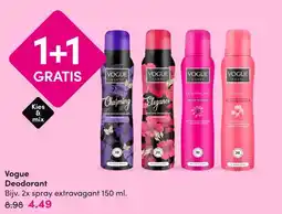 DA Vogue Deodorant aanbieding
