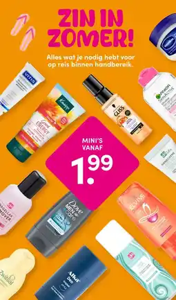 DA Alles wat je nodig hebt voor op reis binnen handbereik. aanbieding