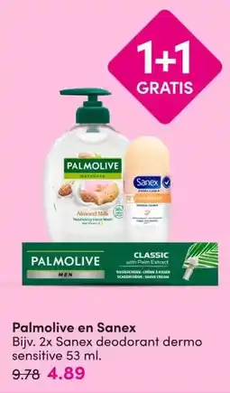 DA Palmolive en Sanex aanbieding