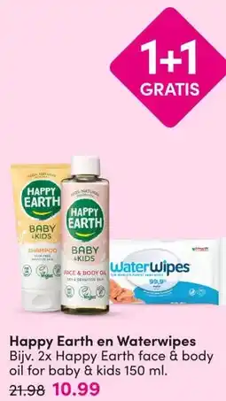 DA Happy Earth en Waterwipes aanbieding