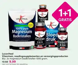 DA Lucovitaal Vitaminen, voedingssupplementen en verzorgingsproducten aanbieding