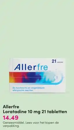DA Allerfre Loratadine aanbieding