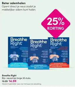 DA Breathe Right aanbieding