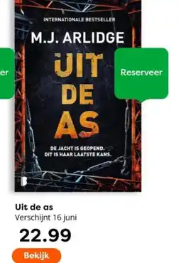 The Read Shop Uit de as aanbieding