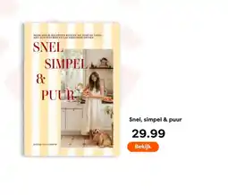 The Read Shop Snel, simpel & puur aanbieding