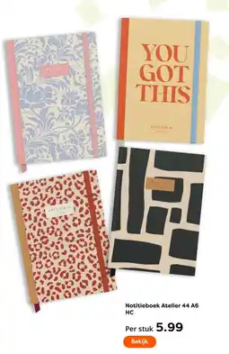 The Read Shop Notitieboek Atelier 44 A6 HC aanbieding