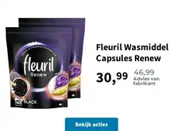 Plein.nl Fleuril Wasmiddel Capsules Renew aanbieding