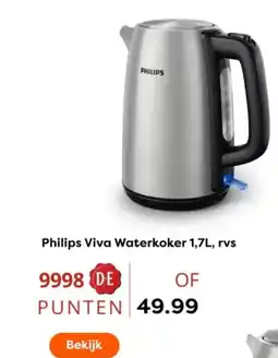 The Read Shop Philips Viva Waterkoker aanbieding