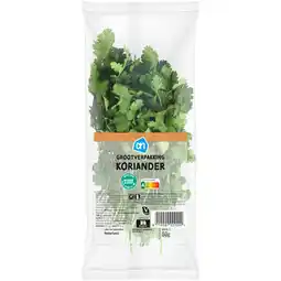 Albert Heijn AH Koriander grootverpakking aanbieding