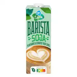 Albert Heijn AH Terra Plantaardige barista soja aanbieding
