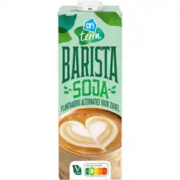 Albert Heijn AH Terra Plantaardige barista soja aanbieding