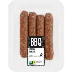 Albert Heijn AH BBQ hotdog jalapeño aanbieding