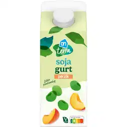 Albert Heijn AH Terra Soja gurt perzik aanbieding