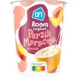 Albert Heijn AH Roomyoghurt perzik maracujasmaak aanbieding