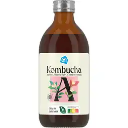 Albert Heijn AH Kombucha aardbei blauwe bes cranberry aanbieding