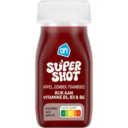 Albert Heijn AH Super shot appel gember framboos aanbieding