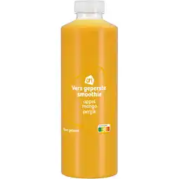 Albert Heijn AH Vers geperste smoothie mango perzik aanbieding