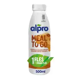 Albert Heijn Alpro Meal to go coffee karamelsmaak aanbieding