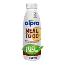 Albert Heijn Alpro Meal to go chocolade-banaansmaak aanbieding