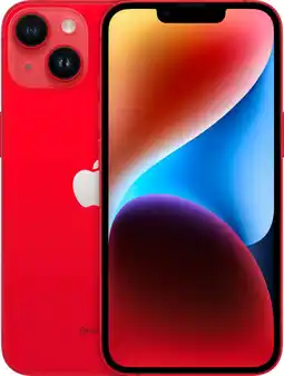Bol.com Apple iPhone 14 - 128GB - Rood aanbieding