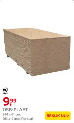 Praxis OSB Plaat aanbieding
