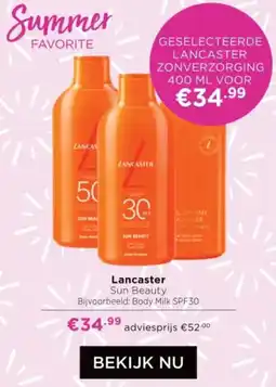 ICI Paris XL Lancaster Sun Beauty aanbieding