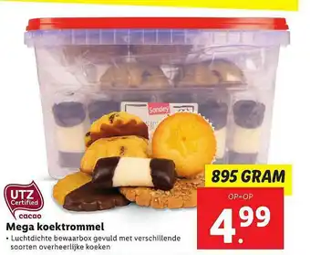 Lidl Mega Koektrommel aanbieding