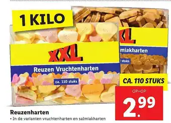 Lidl Reuzenharten aanbieding