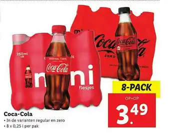 Lidl Coca-Cola aanbieding