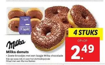 Lidl Milka Donuts aanbieding