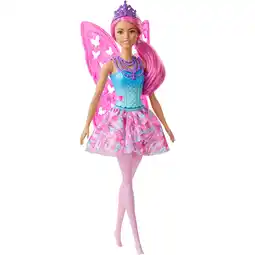 Bol.com Barbie Dreamtopia Fee Roze aanbieding