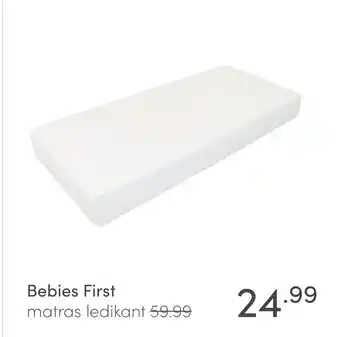 Baby & Tiener Bebies First matras ledikant aanbieding