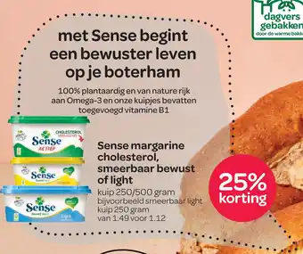 Spar Sense margarine cholesterol, smeerbaar bewust of light aanbieding