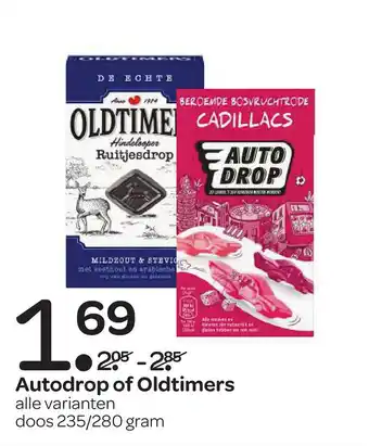 Spar Autodrop of Oldtimers aanbieding