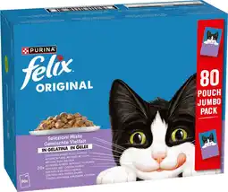 Intratuin Felix natvoer kat Original adult mix selection 85 g 80 stuks aanbieding
