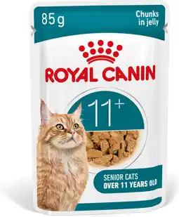 Intratuin Royal Canin natvoer in gelei kat Ageing 11+ senior 85 g 12 stuks aanbieding