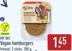 ALDI My Vay Vegan hamburgers aanbieding