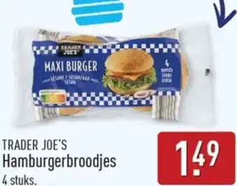 ALDI Trader joe's Hamburgerbroodjes aanbieding
