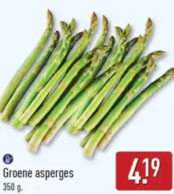 ALDI Groene asperges aanbieding
