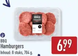 ALDI BBQ Hamburgers aanbieding