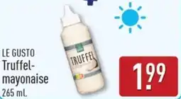 ALDI Le gusto Truffelmayonaise aanbieding