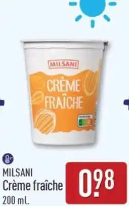 ALDI Milsani Crème fraiche aanbieding