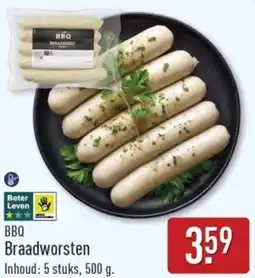 ALDI BBQ Braadworsten aanbieding