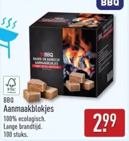 ALDI BBQ Aanmaakblokjes aanbieding