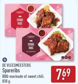 ALDI De Vleesmeesters Spareribs aanbieding